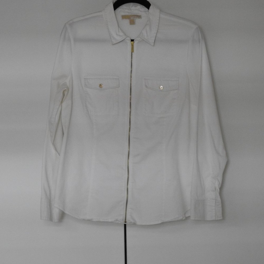 Michael Kors zip blouse